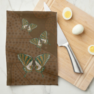 Aboriginal Swallowtail Hand Towel