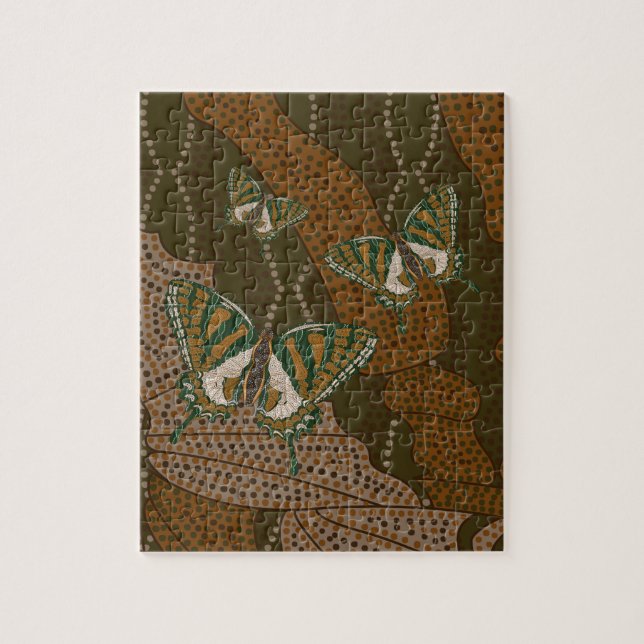 Aboriginal Swallowtail Puzzle (Vertical)