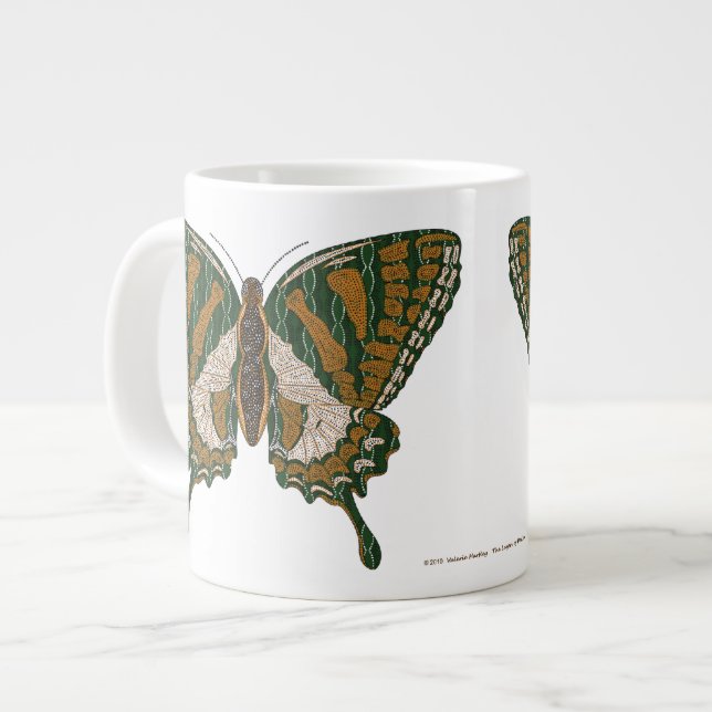Aboriginal Swallowtail Speciality Mug (Front Left)