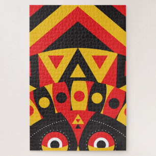 aboriginal tribal jigsaw puzzle