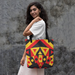 Aboriginal tribal tote bag