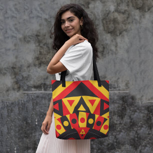 Aboriginal tribal tote bag
