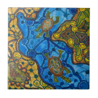 Aboriginal Turtles Painting
