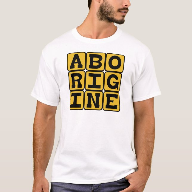 Aborigine, Australian Native T-Shirt (Front)