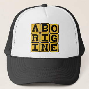 Aborigine, Australian Native Trucker Hat