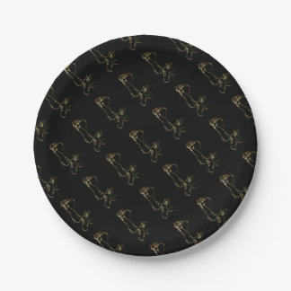 Aborist Tree surgeon Birthday present gift. Paper Plate