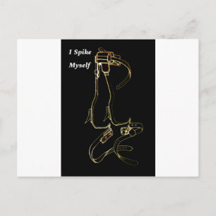 Aborist Tree surgeon Birthday present gift. Postcard