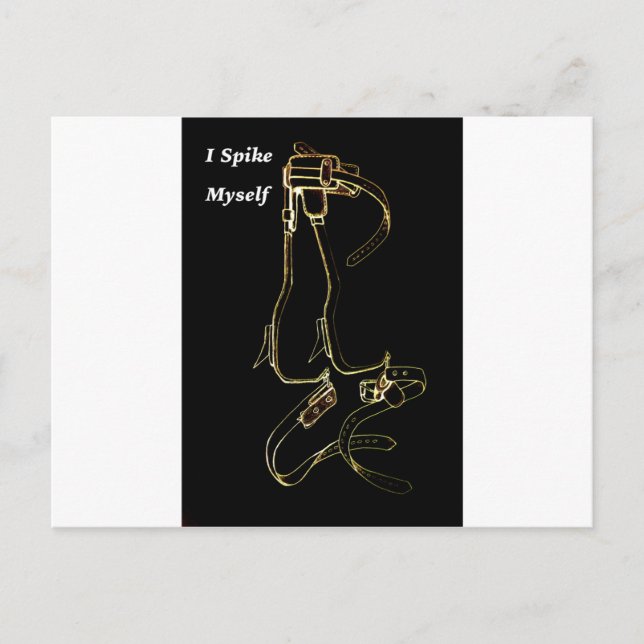 Aborist Tree surgeon Birthday present gift. Postcard (Front)