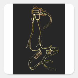 Aborist Tree surgeon Birthday present gift. Square Sticker