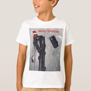 Aborist Tree surgeon christmas present gift T-Shirt