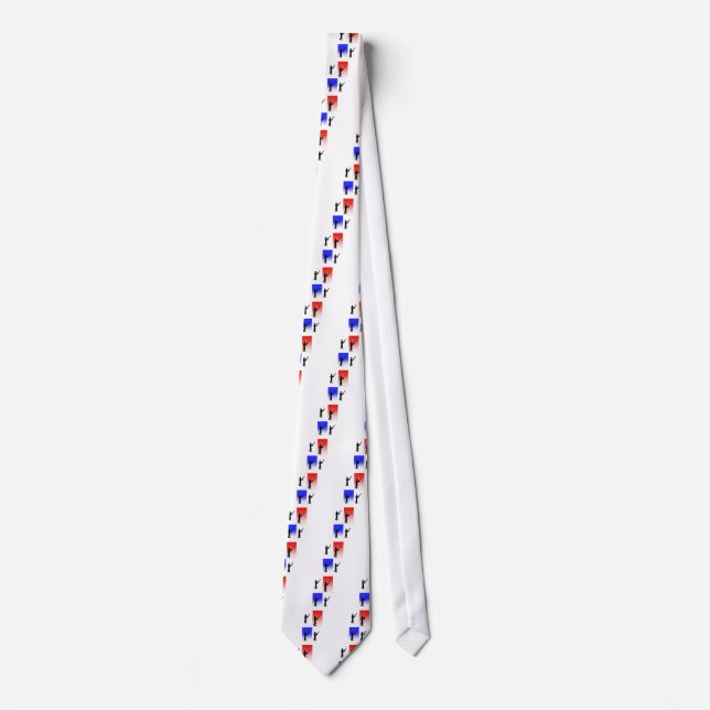 Aborist Tree surgeon christmas present gift Tie (Front)