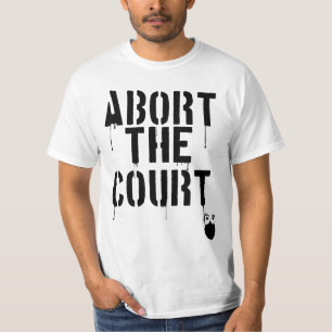 Abort the Court Feminist Reproductive Rights Roe T-Shirt