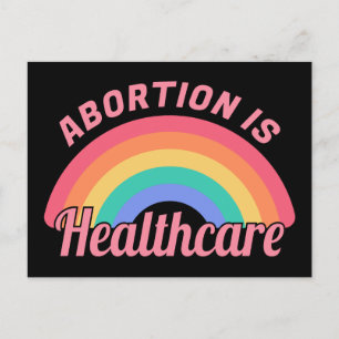 Abortion Is Healthcare II Postcard