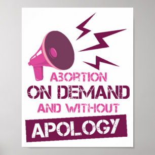 Abortion On Demand and without apology  Poster