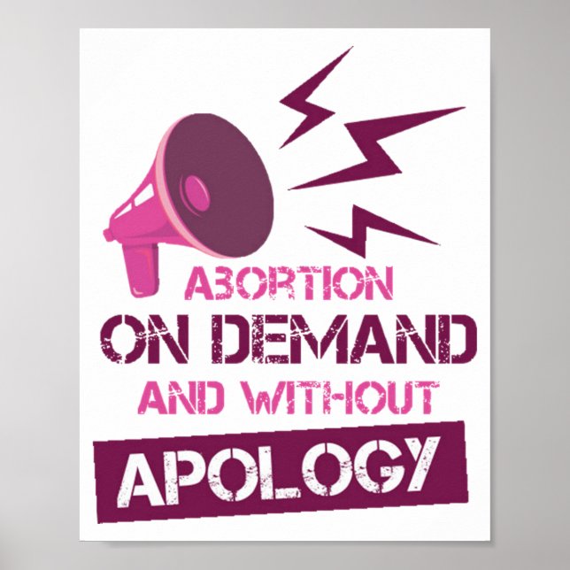Abortion On Demand and without apology  Poster (Front)