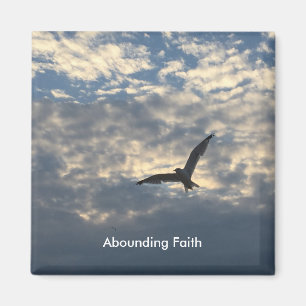 Abounding Faith Bird Magnet