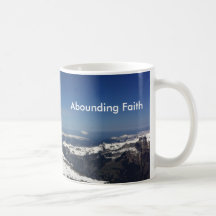 Abounding Faith Mug Mountain