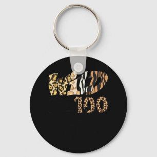 About 100 Days Of School Paraprofessional Key Ring