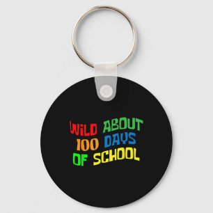 About 100 Days School 100th Day Teacher Student Ki Key Ring