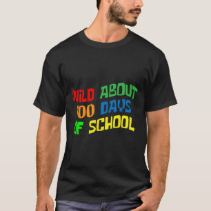 About 100 Days School 100th Day Teacher Student Ki T-Shirt