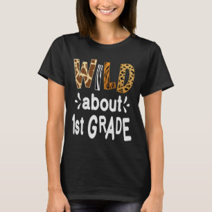 About 1st Grade Welcome Back To School First Day O T-Shirt