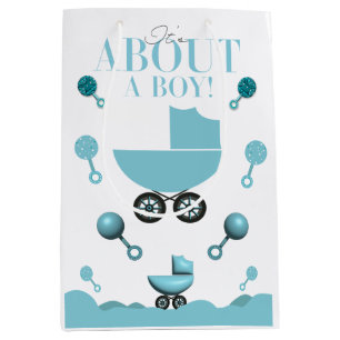 About a Boy Baby Shower Invite Invitation Gift Bag