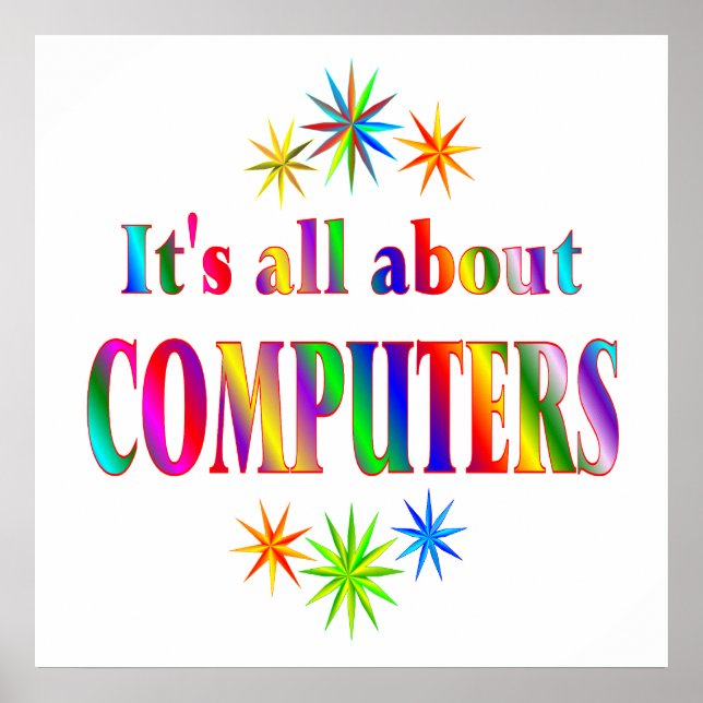 About Computers Poster (Front)