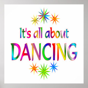 About Dancing Poster