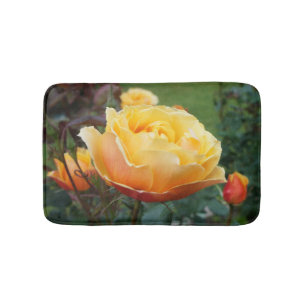 About Face Rose #2 Bath Mat