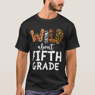 About Fifth Grade Teacher Students Back To School T-Shirt