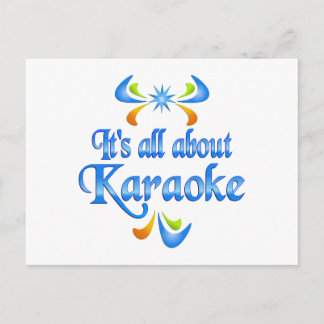 About Karaoke Postcard