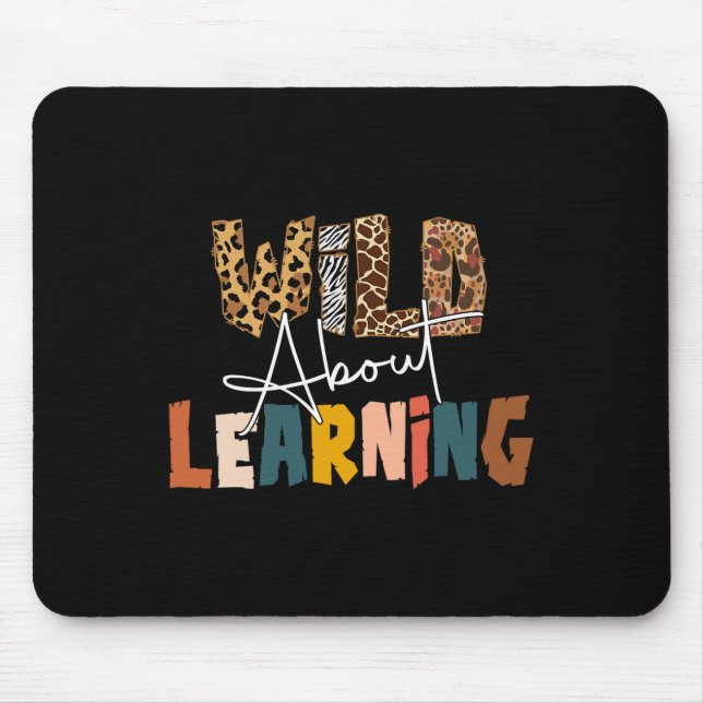 About Learning Teacher Back To School Teaching 1  Mouse Pad (Front)