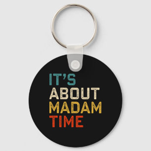 About Madam Time Kamala Harris 2024 President Wome Key Ring