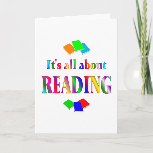 About Reading Card (Front)