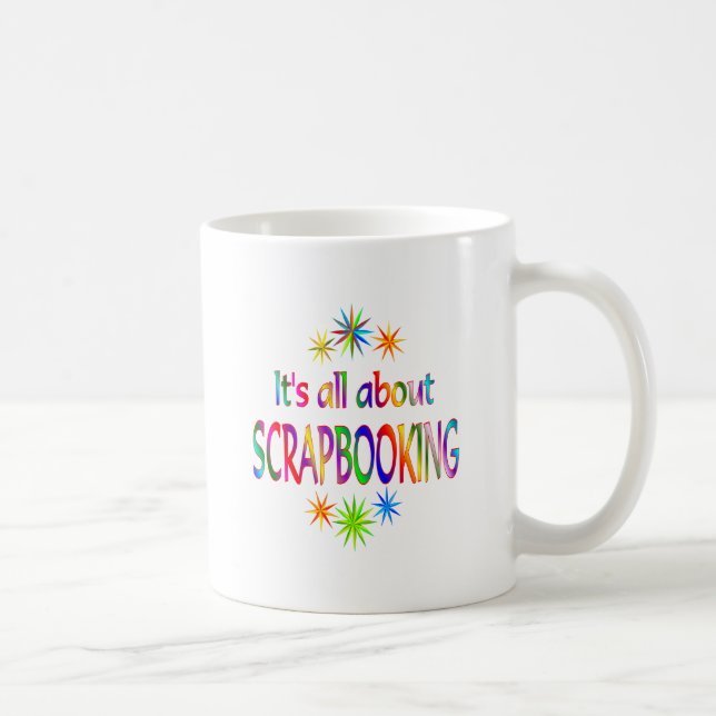 About Scrapbooking Coffee Mug (Right)