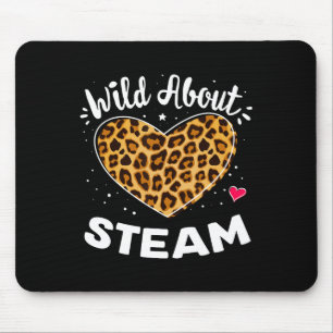 About Steam Leopard Squad Stem Back To School Day Mouse Pad