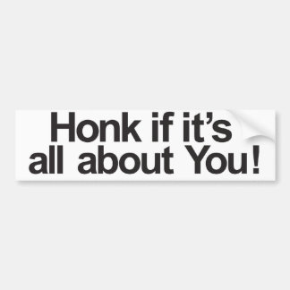 About you bumper sticker
