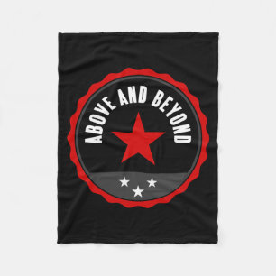Above And Beyond Award Fleece Blanket