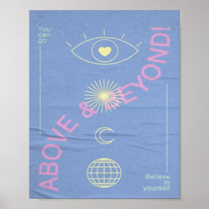 above and beyond ) poster