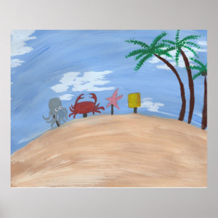 Above Bikini Bottom Poster