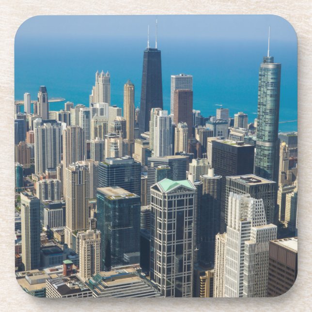 Above Chicago Coaster (Front)