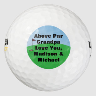 Above Par Personalised Custom Golf Balls