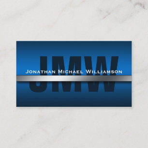 Above the Bar Blue Business Cards