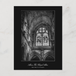 Above The Chapel Altar, Stained Glass WIndow Postcard