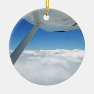 Above the clouds ceramic tree decoration
