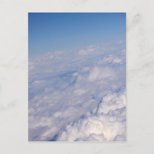 above the clouds postcard