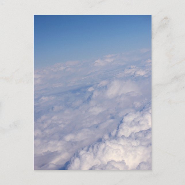 above the clouds postcard (Front)