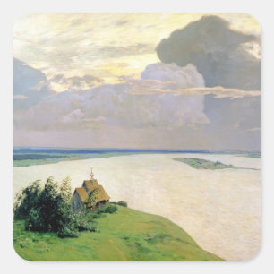 Above the Eternal Peace, 1894 Square Sticker