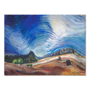 Above the Gravel Pit   Emily Carr   Photo Print