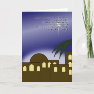 "Above thy deep..." Greeting Card